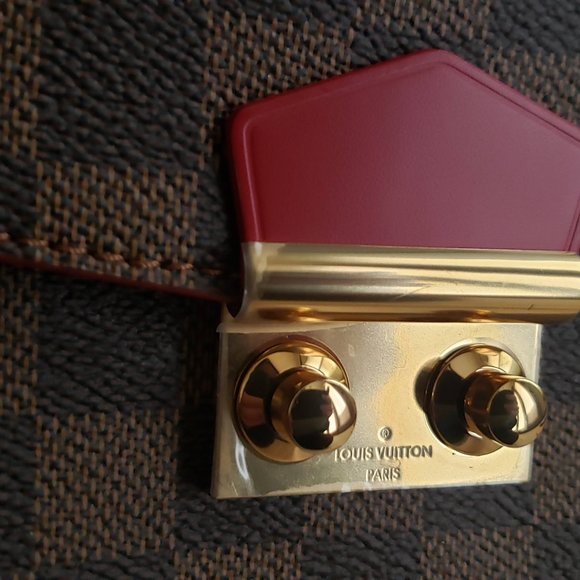 Louis Vuitton Caissa Clutch Damier Ebene Brown - Picture 5 of 6